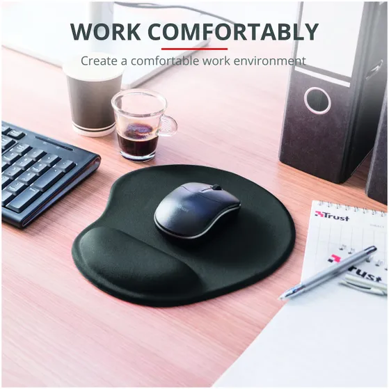 Trust BigFoot Mouse Pad Zwart