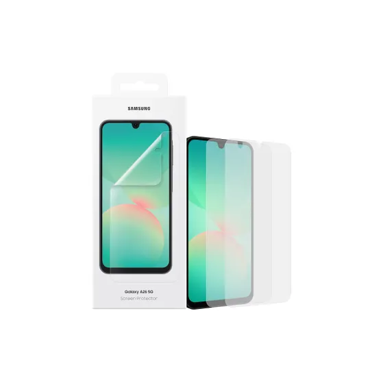 Samsung Screen Protector Case voor Galaxy A26 Transparant