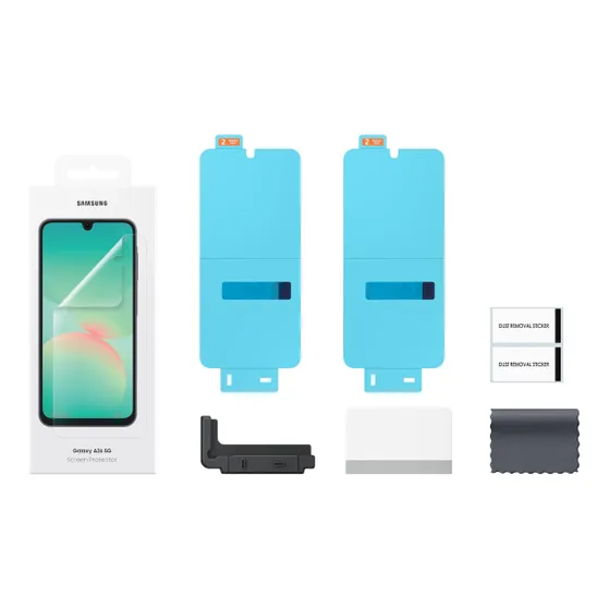 Samsung Screen Protector Case voor Galaxy A26 Transparant