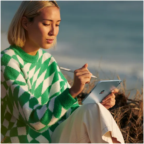 Apple iPad mini (2024) 128GB WiFi + 5G Blauw