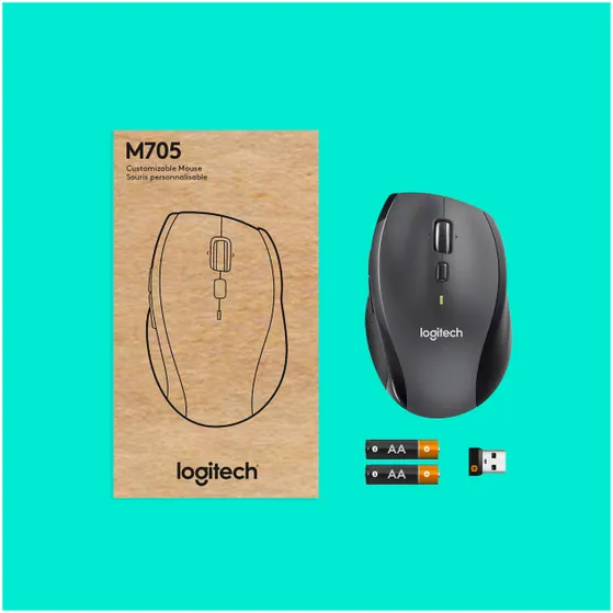 Logitech M705 Marathon Zwart