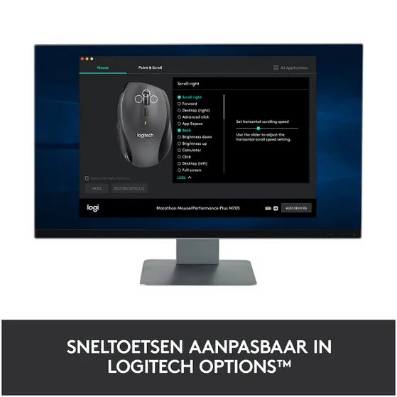 Logitech M705 Marathon Zwart