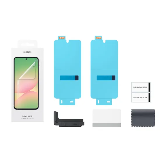 Samsung Screen Protector Case voor Galaxy A56 Transparant