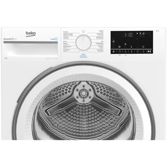 Beko B3T6823W2 SteamCure Selective Line Wit