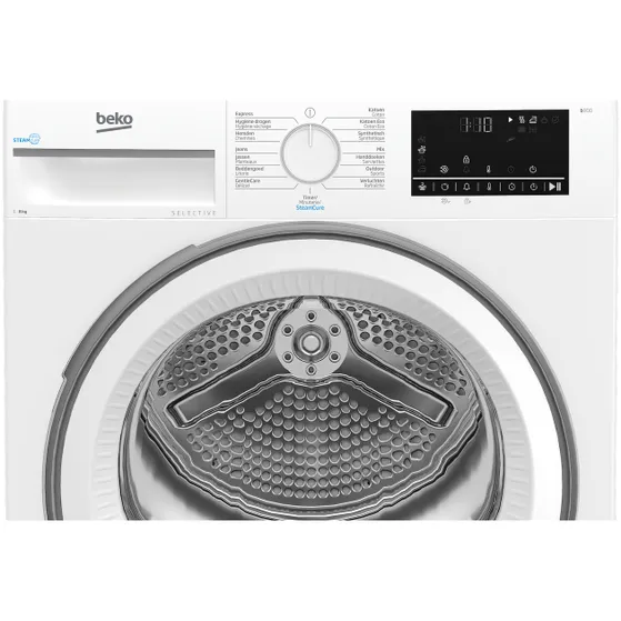 Beko B3T6823W2 SteamCure Selective Line Wit