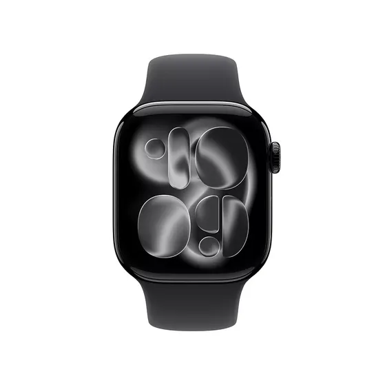 Apple Watch Series 11 GPS + Cellular 42mm met Sport Band - M/L Zwart