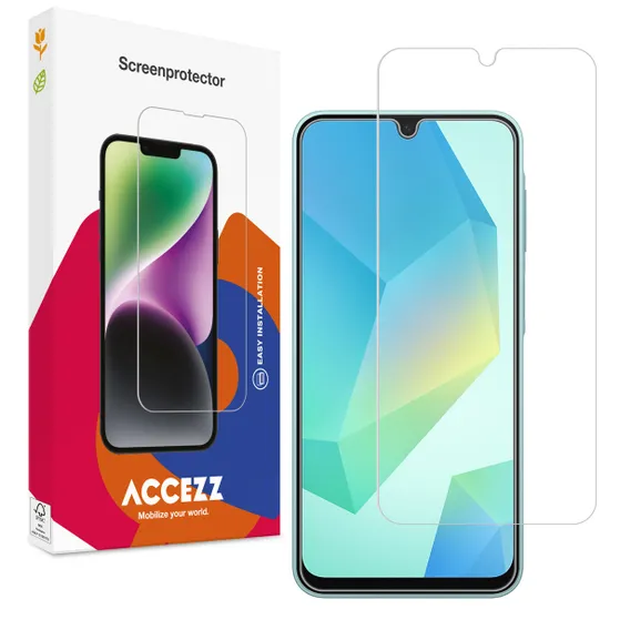 Accezz Gehard Glas voor Samsung Galaxy A16 (5G/4G) Transparant