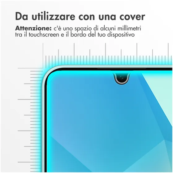 Accezz Gehard Glas voor Samsung Galaxy A16 (5G/4G) Transparant
