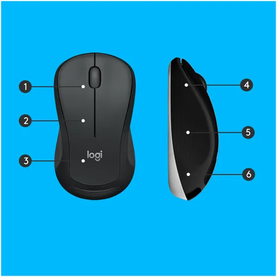 Logitech MK540 Advanced Draadloze Toetsenbord en Muis