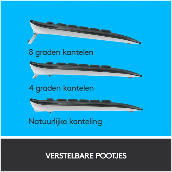 Logitech MK540 Advanced Draadloze Toetsenbord en Muis