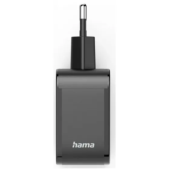 Hama Snellader 2x USB-C PD 1x USB-A QC 65 W Zwart