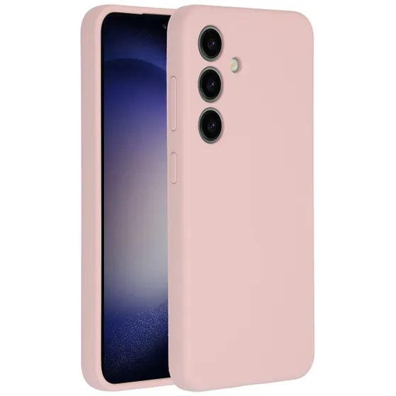 Accezz Liquid Silicone Backcover Samsung Galaxy S24 Roze