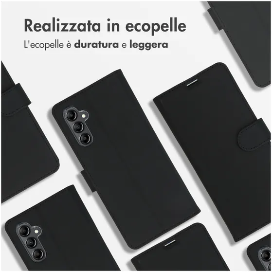 Accezz Wallet Softcase Bookcase Samsung Galaxy A14 (5G/4G) Zwart