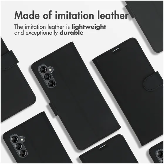 Accezz Wallet Softcase Bookcase Samsung Galaxy A14 (5G/4G) Zwart