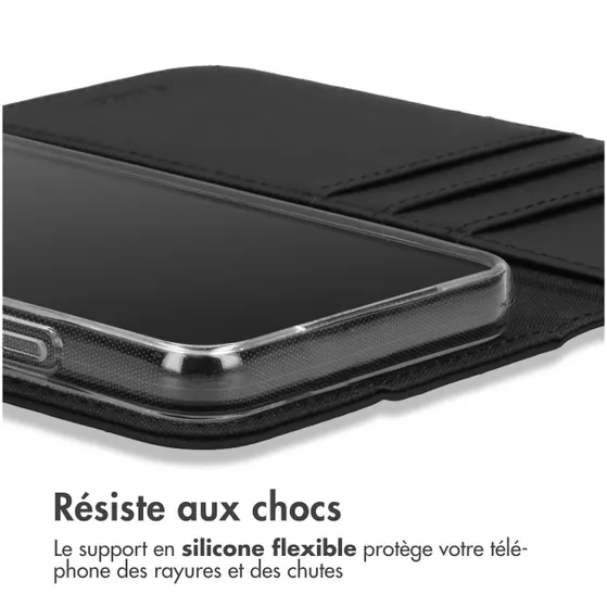 Accezz Wallet Softcase Bookcase Samsung Galaxy A14 (5G/4G) Zwart