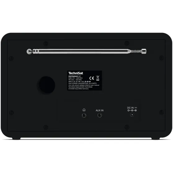 TechniSat Digitradio 307 Zwart