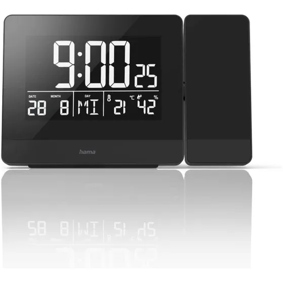 Hama Projectiewekker Plus Charge Zwart