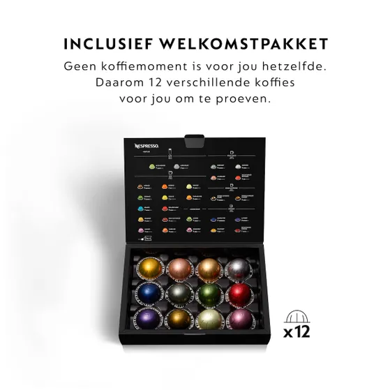 Krups Nespresso Vertuo Plus deLuxe XN900T Titanium