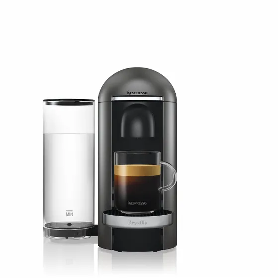 Krups Nespresso Vertuo Plus deLuxe XN900T Titanium