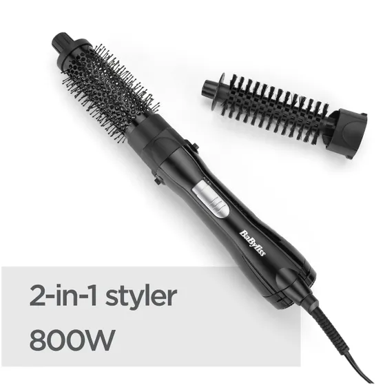 BaByliss AS82E Shape & Smooth Fohnborstel Zwart