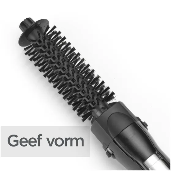 BaByliss AS82E Shape & Smooth Fohnborstel Zwart