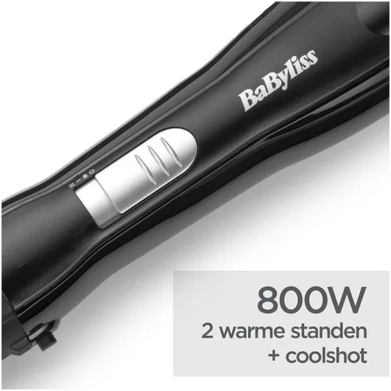 BaByliss AS82E Shape & Smooth Fohnborstel Zwart