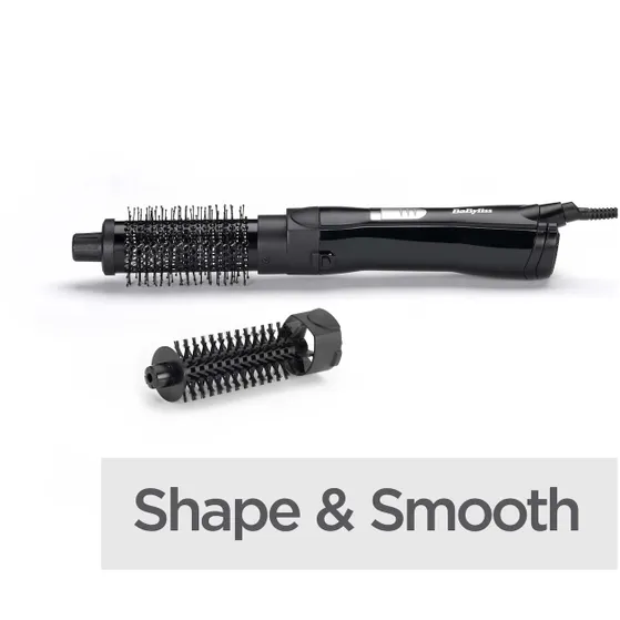 BaByliss AS82E Shape & Smooth Fohnborstel Zwart