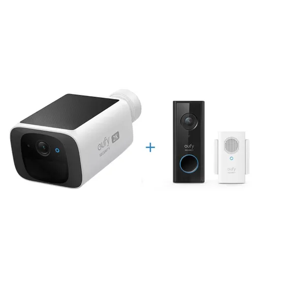 Eufy SoloCam S220 + Doorbell Slim (bundel)