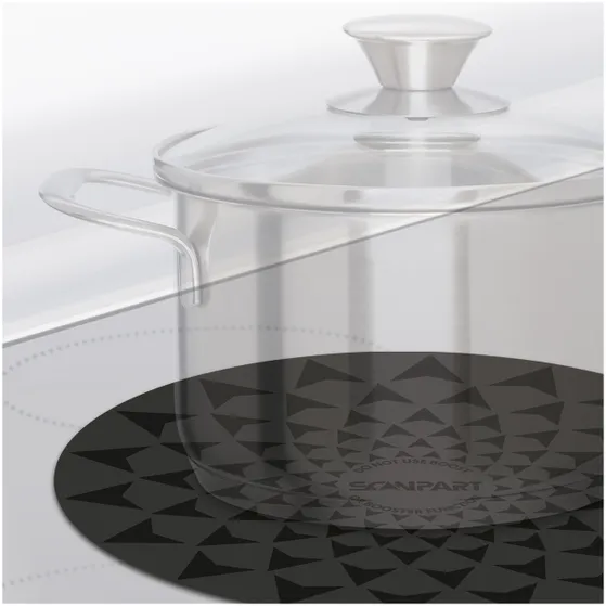 Scanpart Inductie beschermmatjes set 2x20/2x26cm