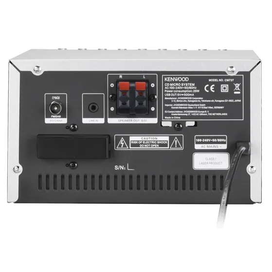 Kenwood M-7000 Zilver