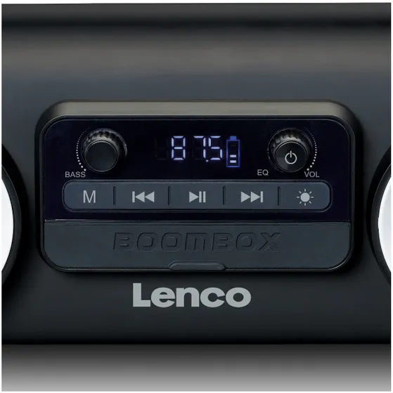 Lenco SPR-100BK Zwart