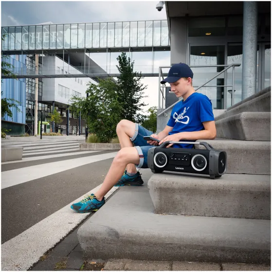 Lenco SPR-100BK Zwart