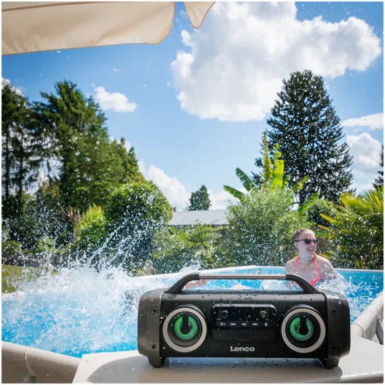 Lenco SPR-100BK Zwart