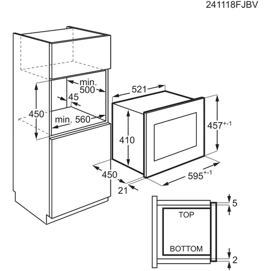 AEG OS5CM34MB