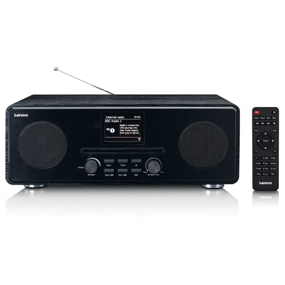 Lenco DIR-261BK Zwart