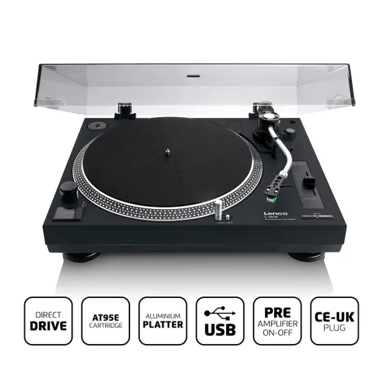 Lenco L-3828BK Zwart