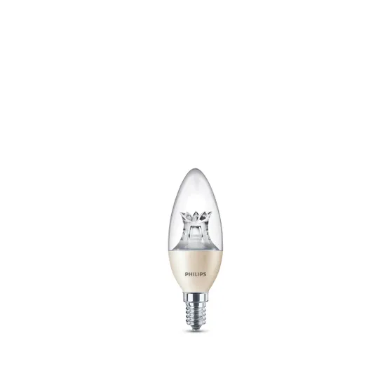 Philips LED lamp E14 4W 250Lm kaars helder dimbaar