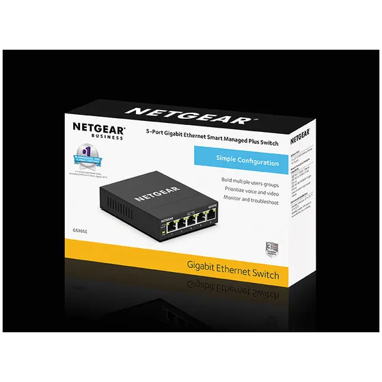 Netgear GS305E Zwart