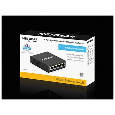 Netgear GS305E Zwart