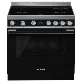 Expert Smeg CPF9IPBL Zwart aanbieding