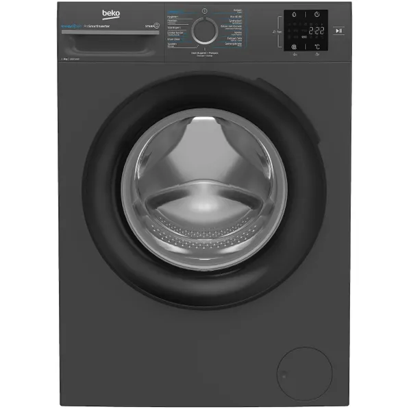 Expert Beko BM3WFT3841A EnergySpin Antraciet aanbieding