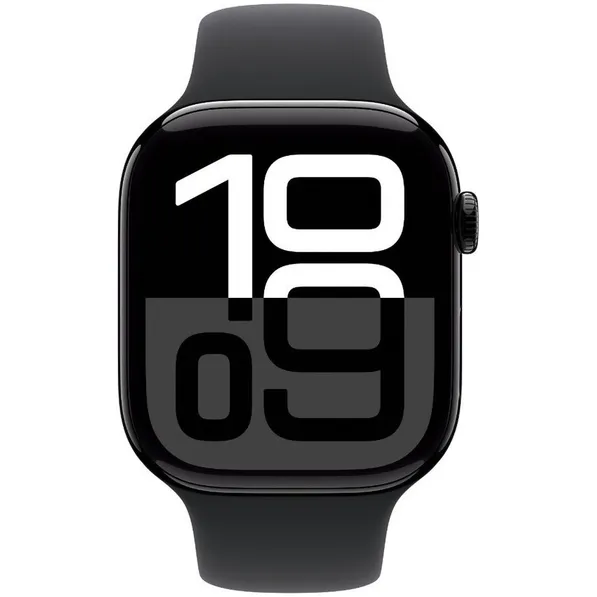 Apple Watch Series 10 GPS 42mm Aluminium Case met Sport Band S M Zwart Smartwatch kopen Expert