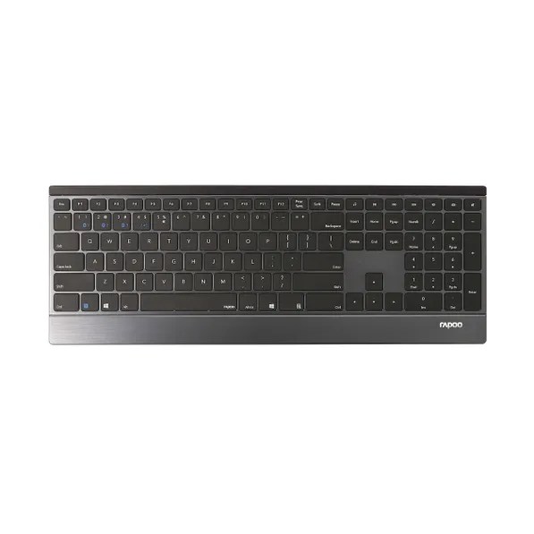Expert Rapoo 9500M Multi-mode Wireless Ultra-slim Toetsenbord Zwart aanbieding