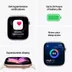 Apple Watch Series 11 GPS 42mm Jet Black Aluminium Case met Black Sport Band - M/L Zwart