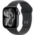 Apple Watch Series 11 GPS 42mm Jet Black Aluminium Case met Black Sport Band - S/M Zwart