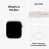 Apple Watch Series 11 GPS 42mm Rose Gold Aluminium Case met Light Blush Sport Band - M/L Rose/goud