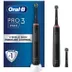 Oral B Pro 3 3900 duo handle Zwart