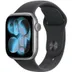 Apple Watch Series 11 GPS 42mm Space Grey Aluminium Case met Black Sport Band - S/M Spacegrijs