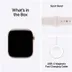 Apple Watch Series 11 GPS 46mm Rose Gold Aluminium Case met Light Blush Sport Band - S/M Rose/goud