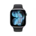 Apple Watch Series 11 GPS 46mm Space Grey Aluminium Case met Black Sport Band - M/L Spacegrijs